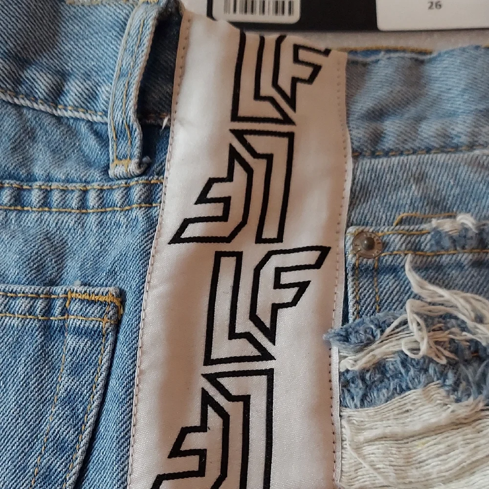 LF The Brand Size 26 Womens Jeans Skirt Small - Picture 9 of 10